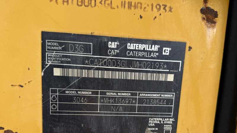 OmecoHub - CATERPILLAR D3G-XL